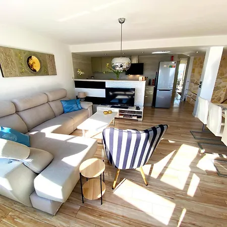 Spacious Pet Friendly Luxury 2 Bed 2 Bath Calpe Port Apartment With Private Parking Calp